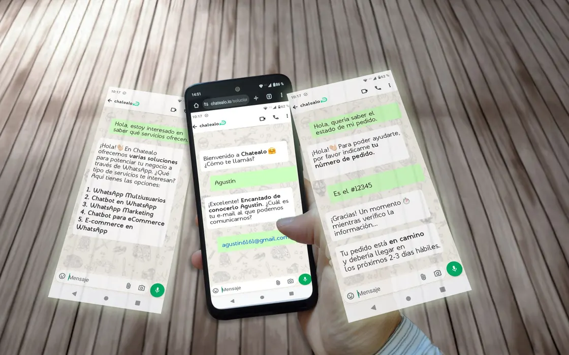 Chatbots escalables y personalizados
